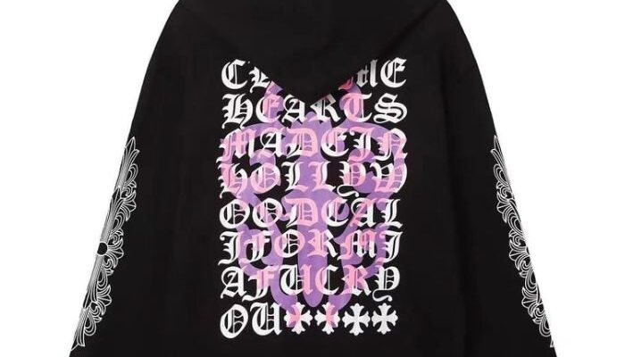 Chrome Hearts Blouson Zip Up Hoodie Black