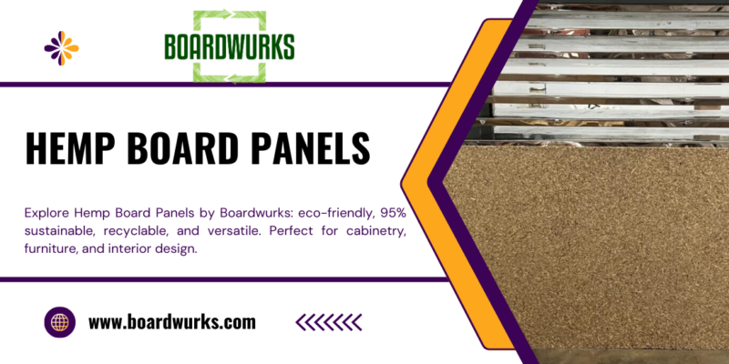 Transform Your Construction with Sustainable Hemp Board Panels