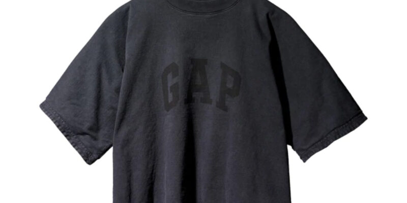 Yeezy Gap Engineered by Balenciaga Dove No Seam T-Shirt – Black