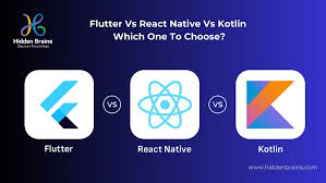 kotlin vs flutter vs react native