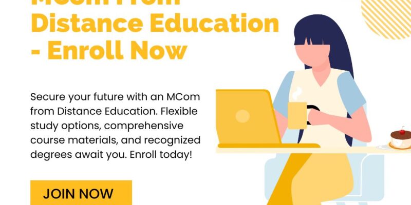 mcom-from-distance-education