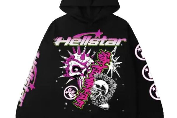 Black Hellstar Love Life Hoodie