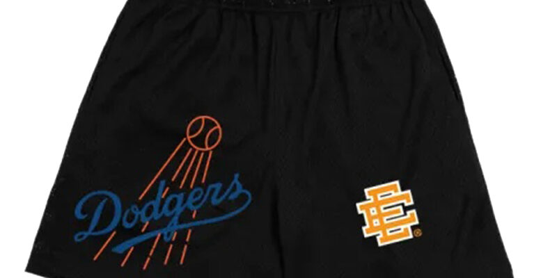 Eric Emanuel Ringer Dodgers Shorts