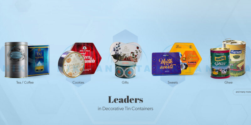 Tin Containers Manufacturers