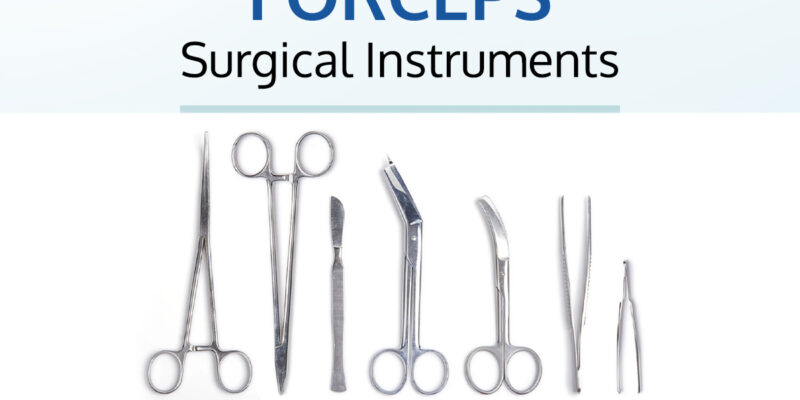 Forcep surgical instruments