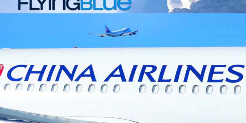 Book Seats on China Airlines Using Flyblue Points